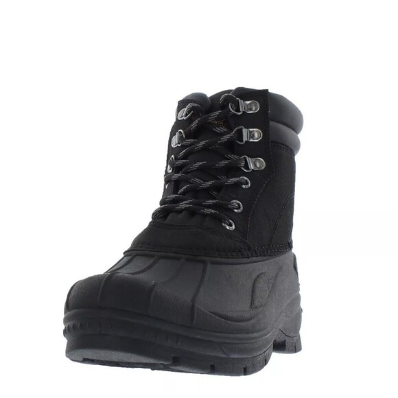 WEATHERPROOF VINTAGE Men's Outdoor Joe Duck Boots, Size 8M, Black - Picture 3 of 10